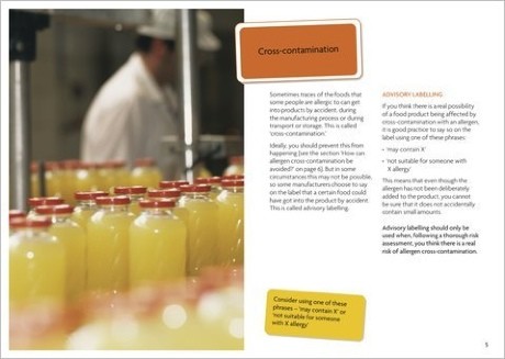 Food Standards Agency - Allergy: What to consider 