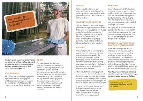 Food Standards Agency - Allergy: What to consider 