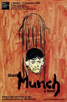 Edvard Munch exhibition poster 503