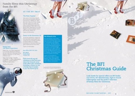 BFI Christmas campaign catalogue 2432
